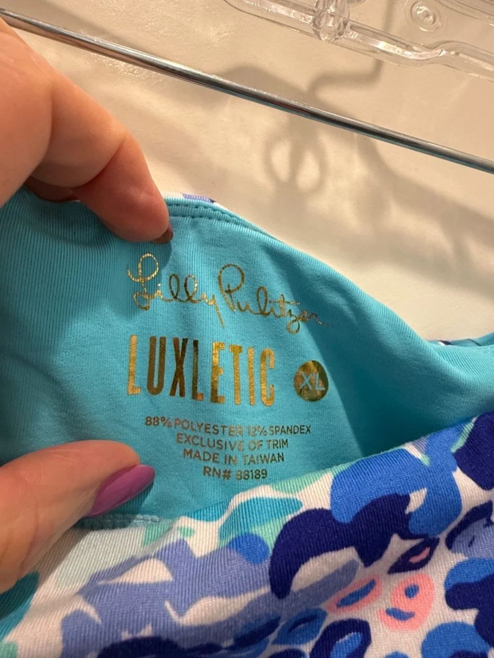 Lilly Pulitzer Luxletic Leggings XL - Picture 3 of 4
